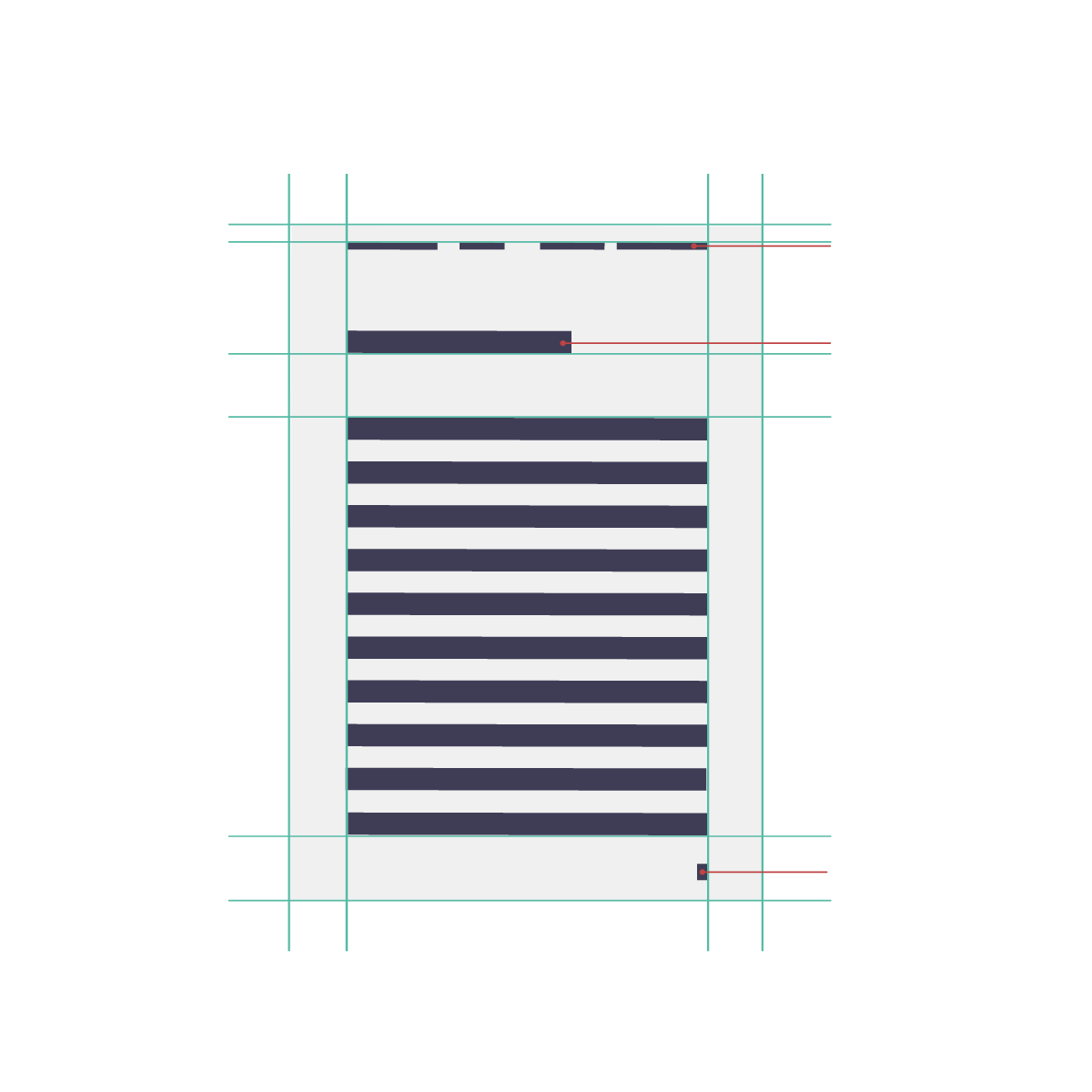 Wir prüfen noch einmal Formatierung und Struktur zum Schluss.