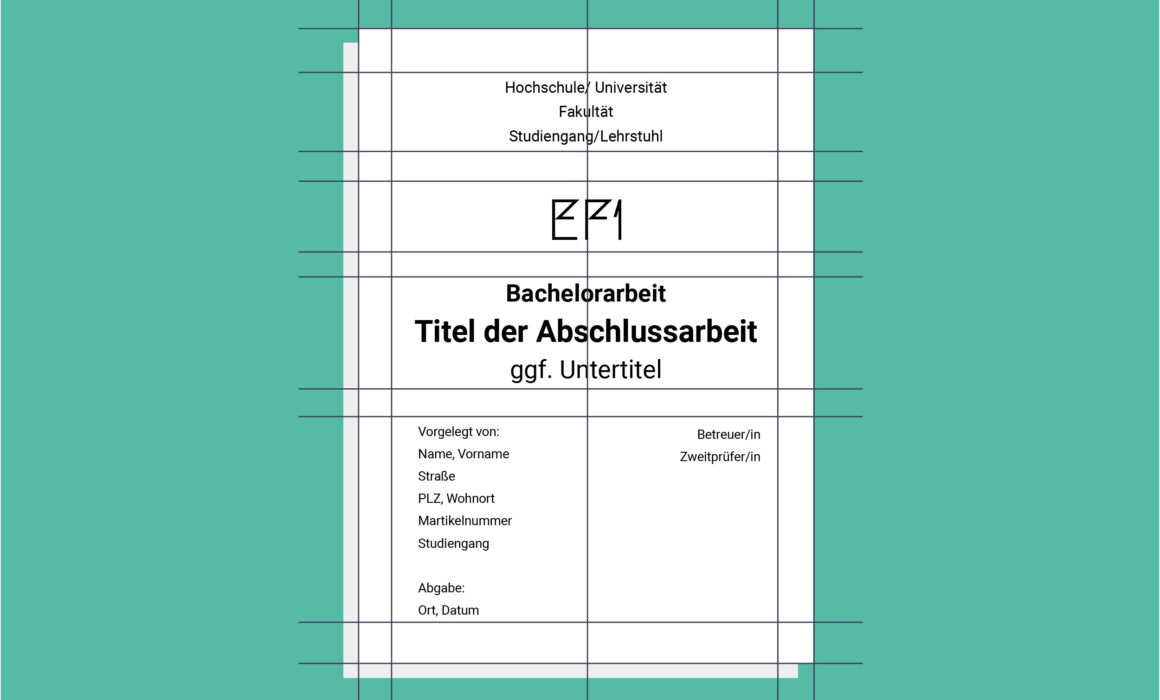 Schon der erste Eindruck ist wichtig für eine Bachelorarbeit – wir geben Dir hilfreiche Tipps!